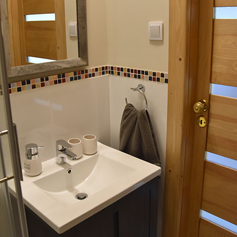 Noclegi Lanckorona Domek Lazienka