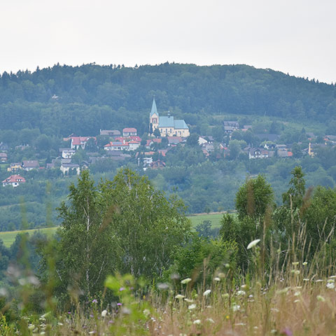 Lanckorona Widok Lanckorona